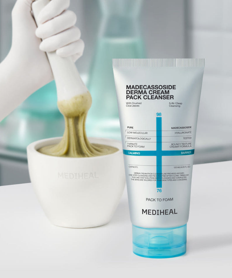 Mediheal Madecassoide Derma Cream Pack Cleanser 120ml
