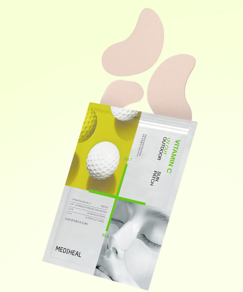 Mediheal Vitamin C Uv Cut Outdoor Sun Patch 4 Sheets