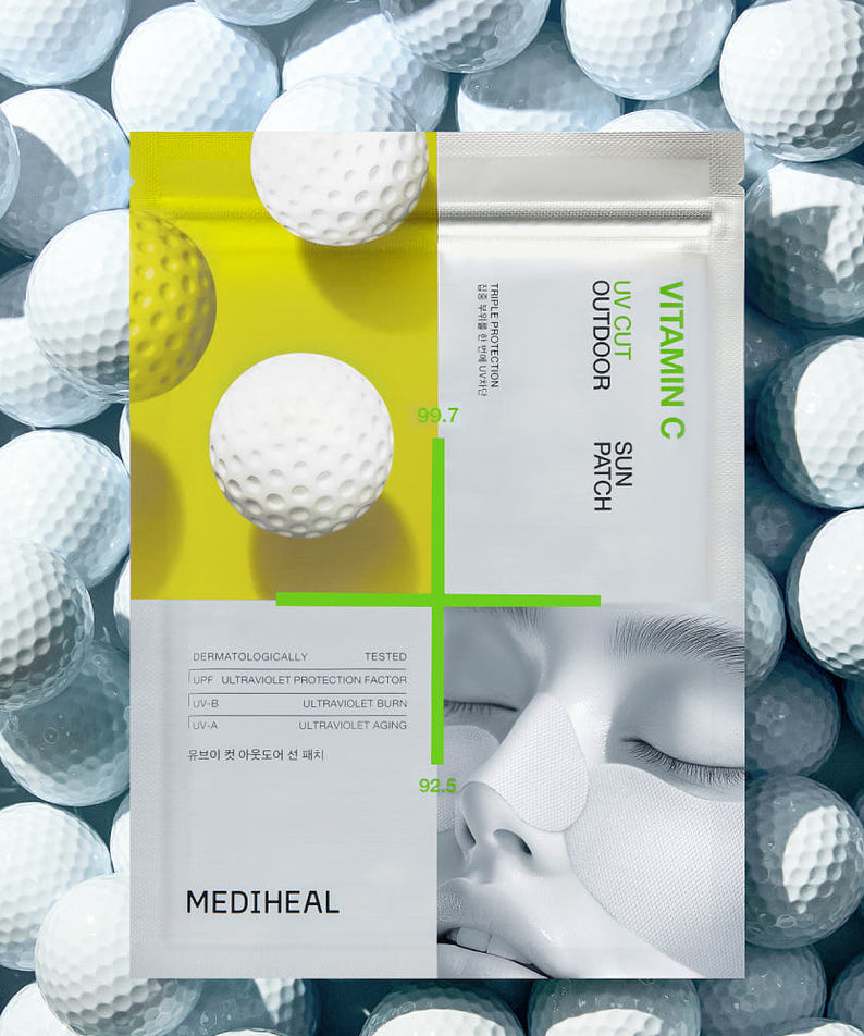 Mediheal Vitamin C Uv Cut Outdoor Sun Patch 4 Sheets