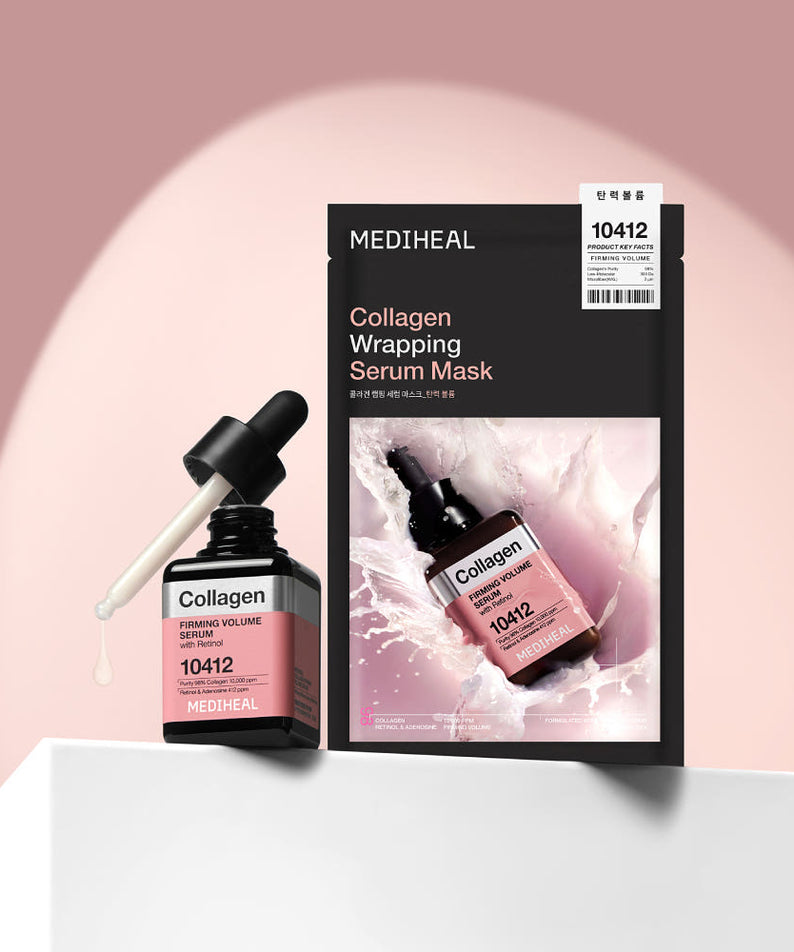 Mediheal Wrapping Serum Mask Collagen 10 Sheets