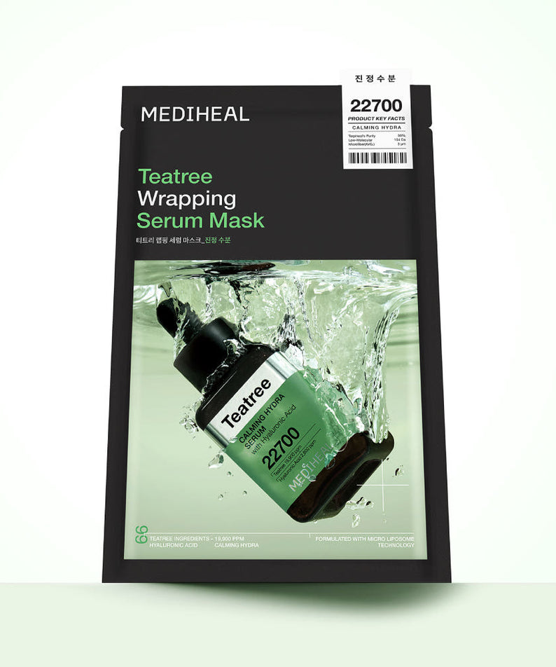Mediheal Wrapping Serum Mask Tea Tree 10 Sheets