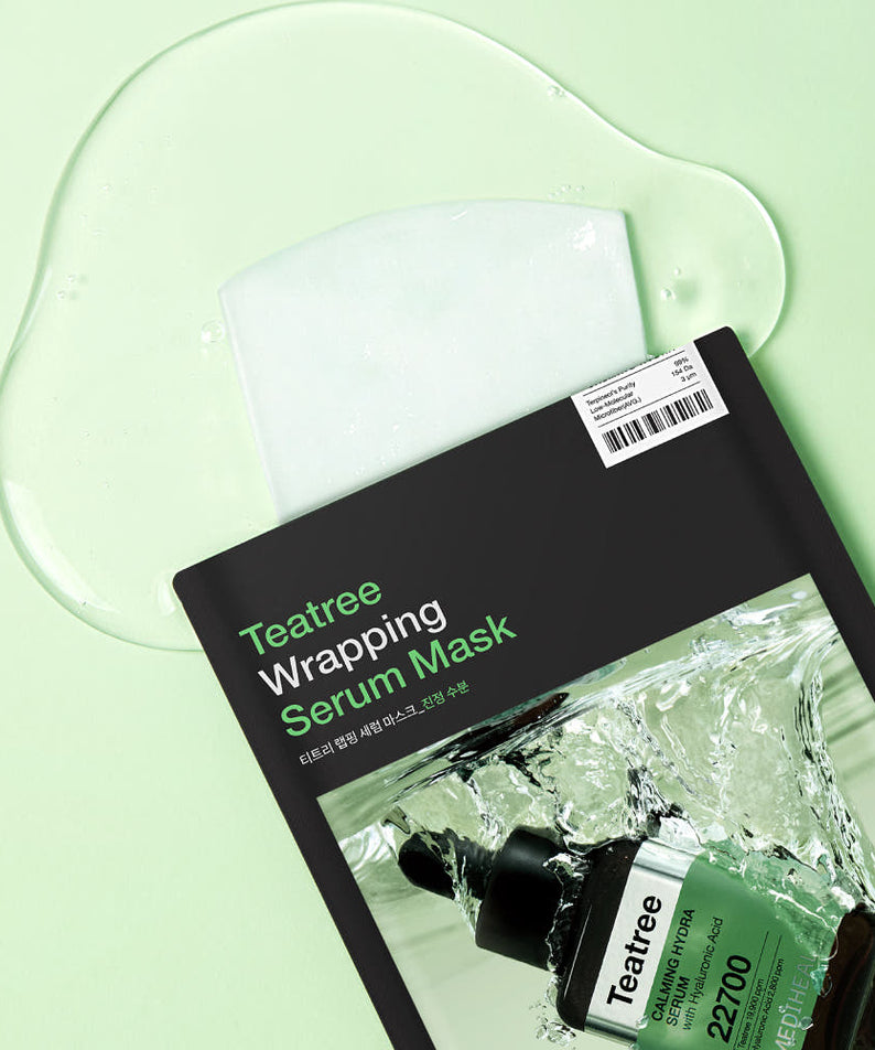 Mediheal Wrapping Serum Mask Tea Tree 10 Sheets