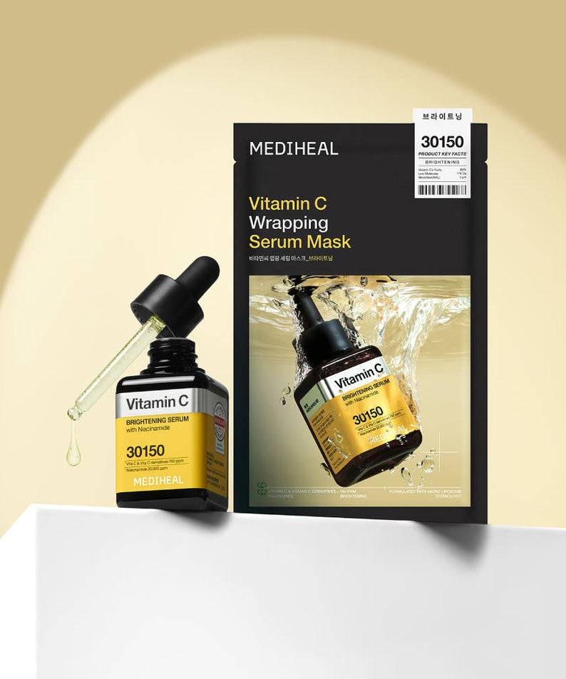 Mediheal Wrapping Serum Mask Vitamin C 10 Sheets