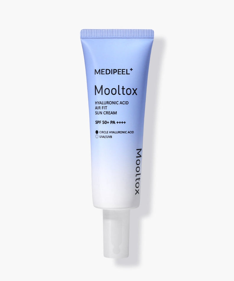 MEDIPEEL Hyaluronic Acid Layer Mooltox Air Fit Sun Cream 50g | Kool Seoul