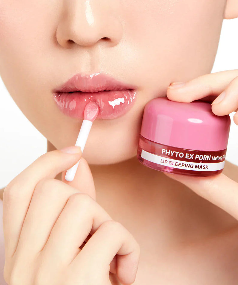Medipeel Phyto Ex Pdrn Melting Glow Lip Sleeping Mask 11g + Lip Brush