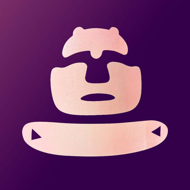 MEDITHERAPY Inmotox Tension Up Mask 25gX5 on purple background