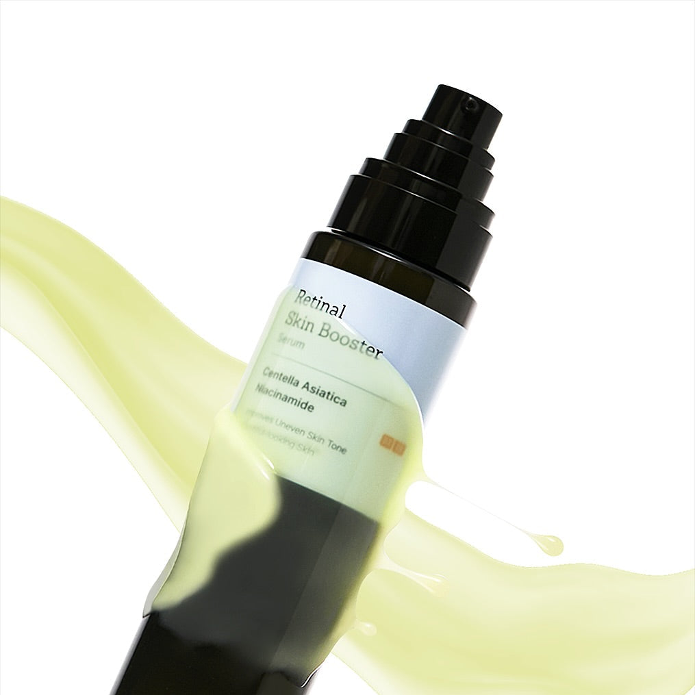 MEDITHERAPY Retinal Skin Booster Serum 150ml in black bottle with cream swirls