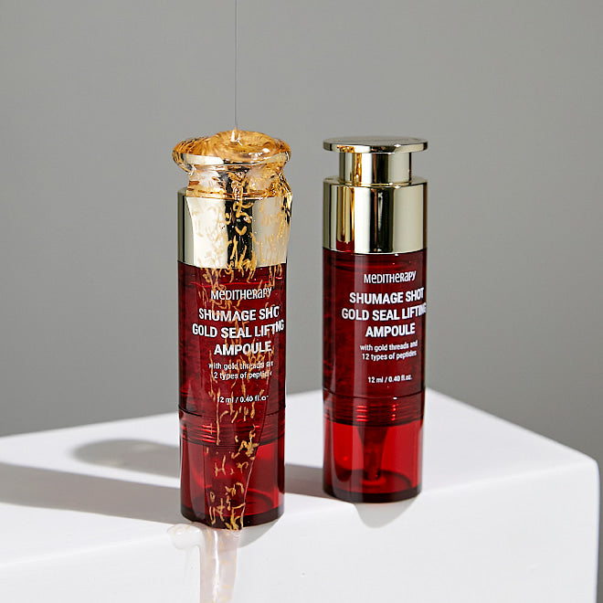MEDITHERAPY Shumage Shot Gold Seal Lifting Ampoule 12ml | Kool Seoul