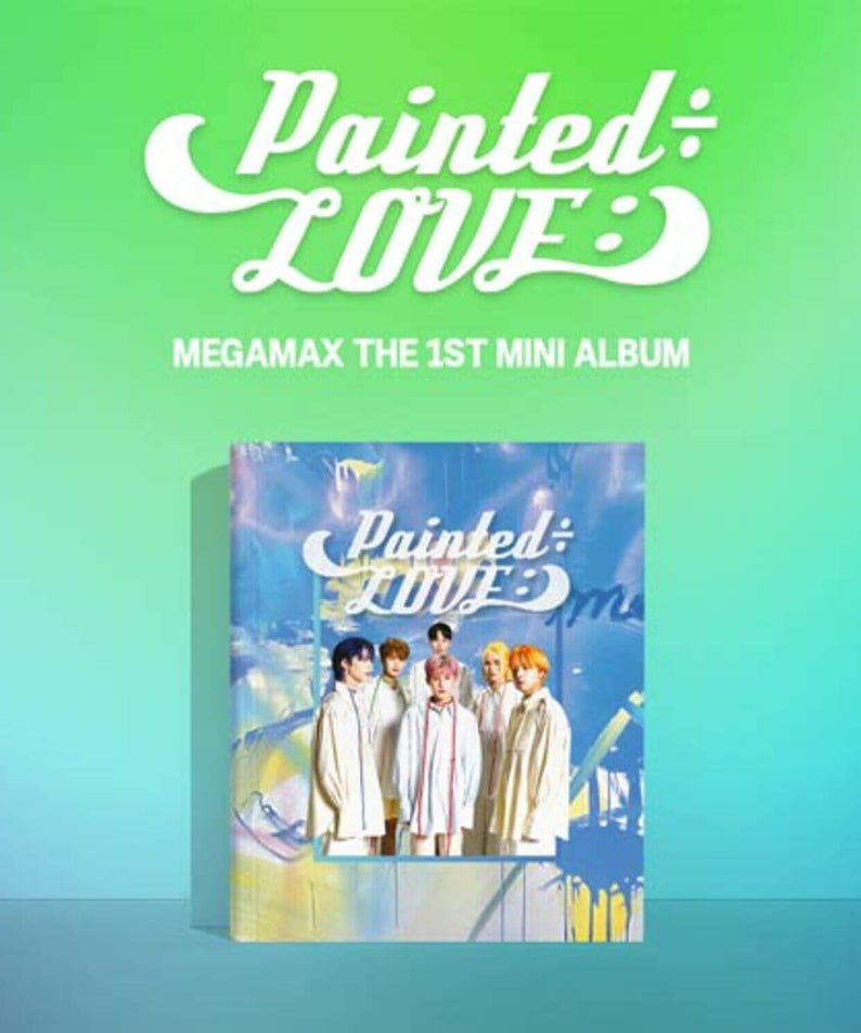 MEGAMAX - [Painted÷LOVE:)](BLUE ver. ) - Kpop Album | Kool Seoul - Buy Kpop Albums Online
