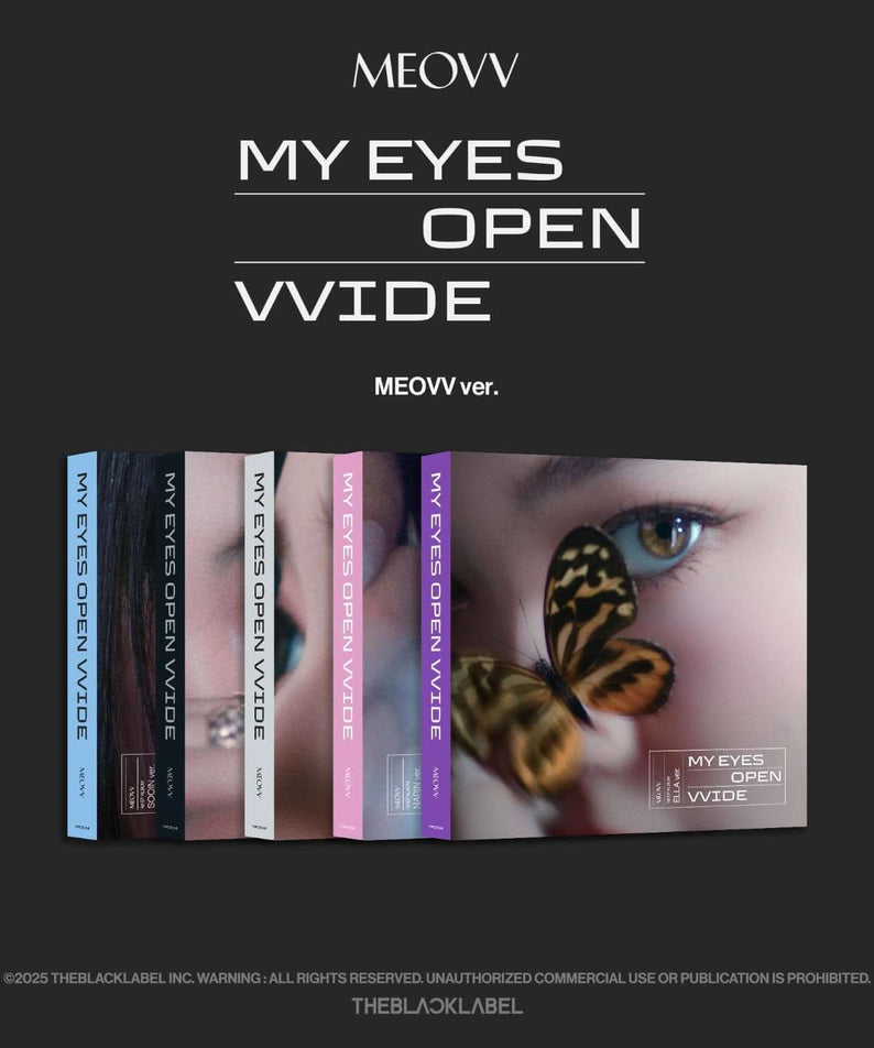 MEOVV - 1st EP ALBUM [MY EYES OPEN VVIDE] (MEOVV ver.) (Rand | Kool Seoul - Buy Kpop Albums Online