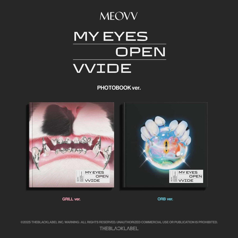 Meovv - 1st Ep Album [My Eyes Open Vvide] (Photobook Ver.) (Random 1 Of 2) - Kpop Album