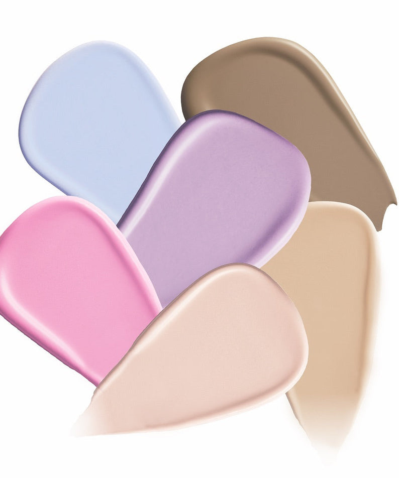 MERRY MONDE Merry Everyday Color Correcting Concealer with swatches of different shades for perfect skin tone correction.