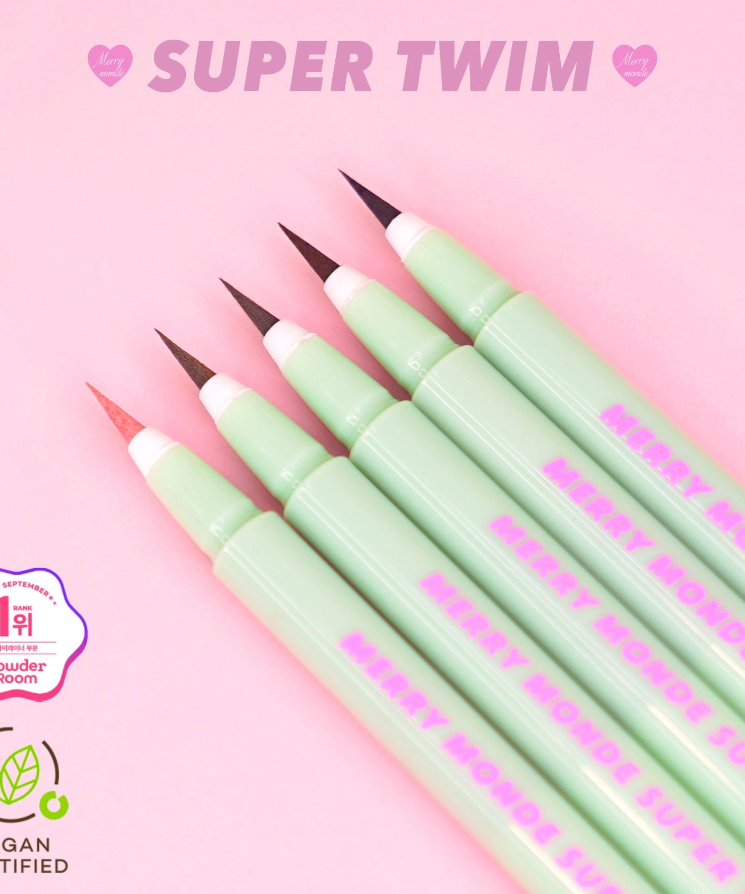 MERRY MONDE Super Twin Pen Eyeliner | Kool Seoul