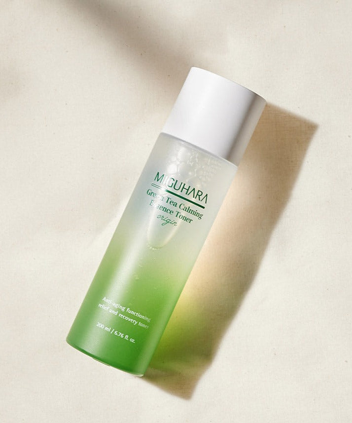MIGUHARA Green Tea Calming Essence Toner Origin 200ml | Kool Seoul
