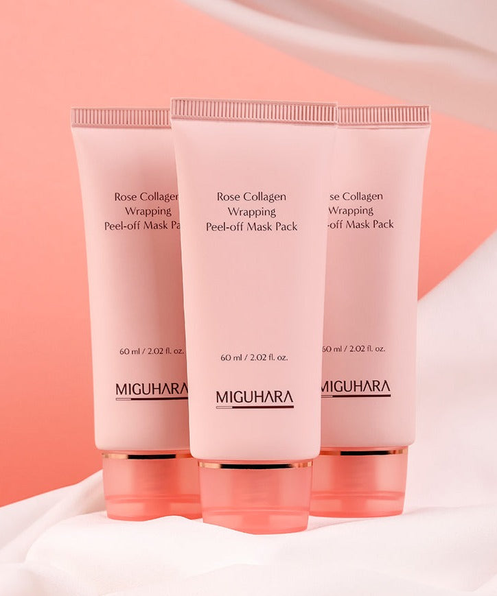MIGUHARA Rose Collagen Wrapping Peel-off Mask 60ml | Kool Seoul