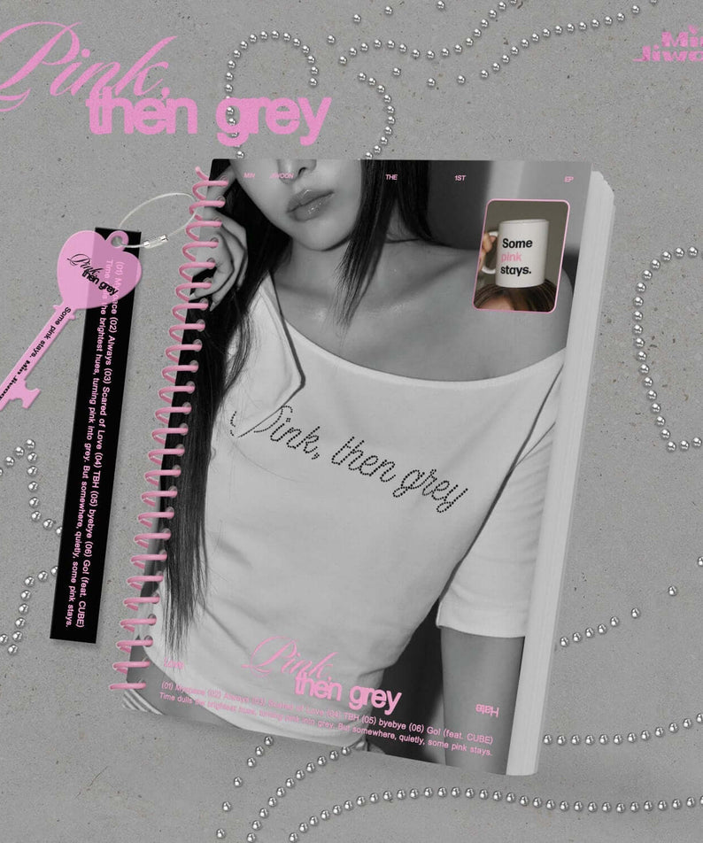 MIN JIWOON - [Pink, then grey] - Kpop Album | Kool Seoul - Buy Kpop Albums Online
