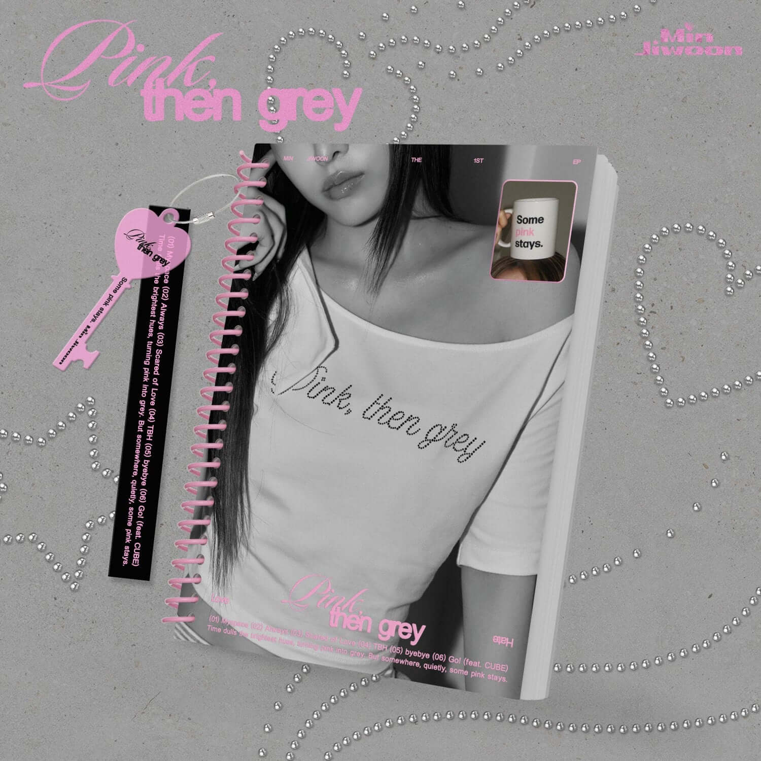 MIN JIWOON - [Pink, then grey] - Kpop Album | Kool Seoul - Buy Kpop Albums Online