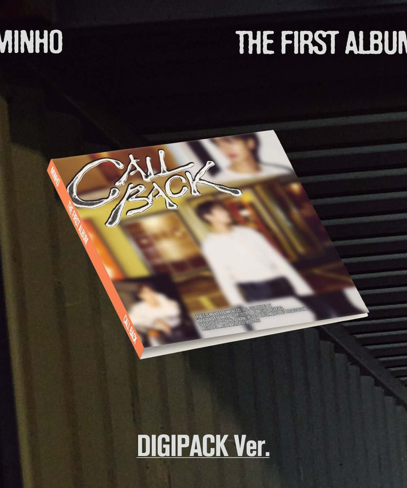 MINHO - 1st Album [CALL BACK] (Digipack Ver.) - Kpop Album | Kool Seoul - Buy Kpop Albums Online