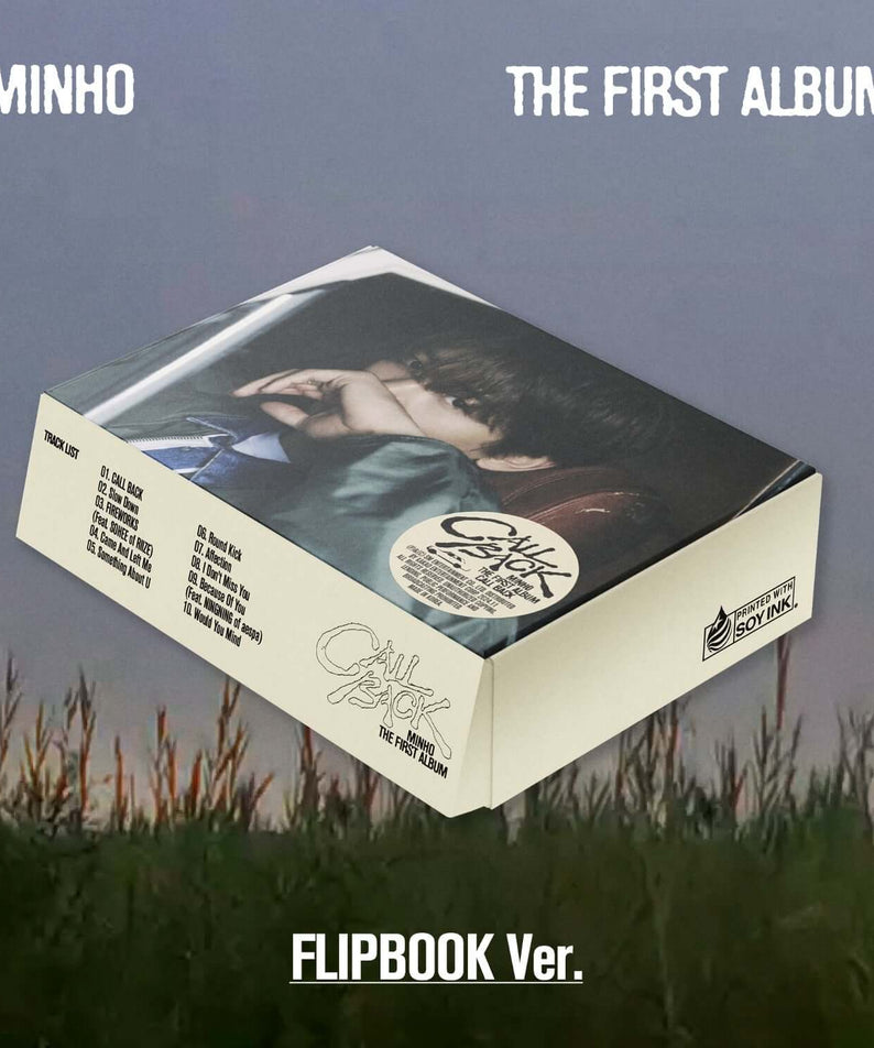 MINHO - 1st Album [CALL BACK] (Flipbook Ver.) - Kpop Album | Kool Seoul - Buy Kpop Albums Online