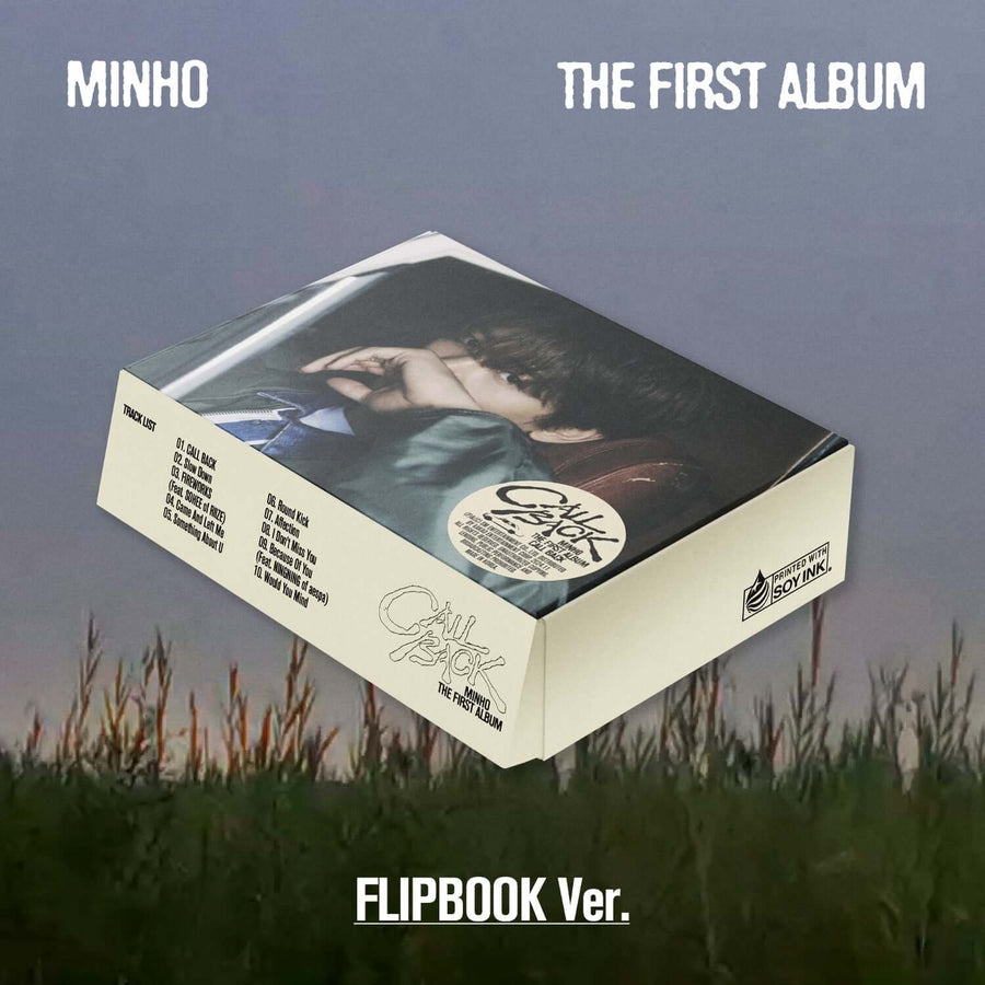 Minho - 1st Album [Call Back] (Flipbook Ver.) - Kpop Album