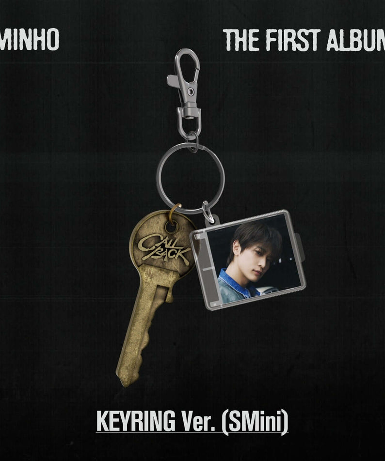 MINHO - 1st Album [CALL BACK] (Keyring Ver.(SMini))(Smart Al | Kool Seoul - Buy Kpop Albums Online