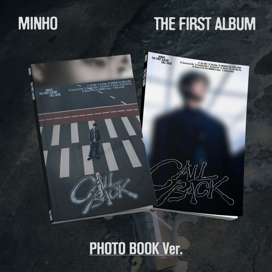 Minho - 1st Album [Call Back] (Photo Book Ver.) (Random 1 Of 2) - Kpop Album