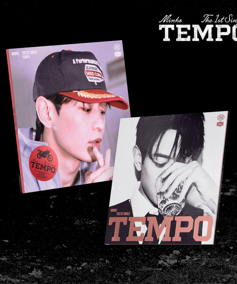 MINHO - 1st Album [TEMPO] (Random 1 of 2) - Kpop Album | Kool Seoul - Buy Kpop Albums Online