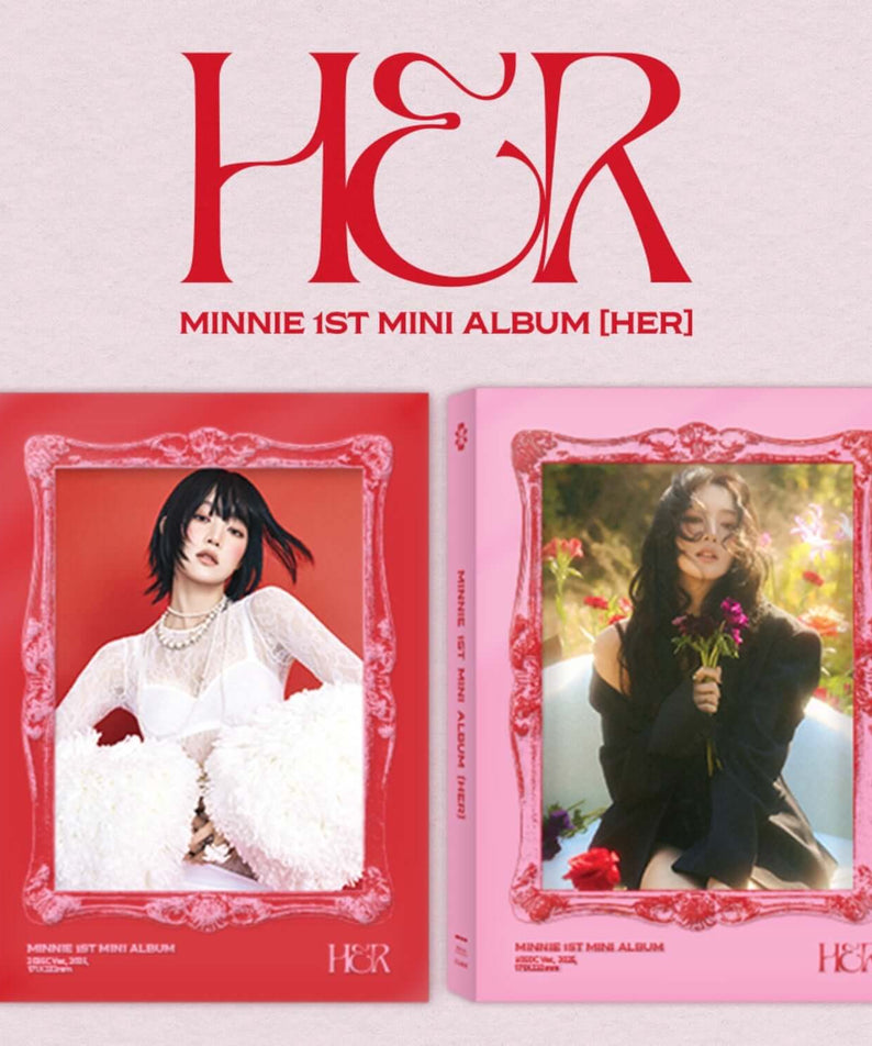 MINNIE ((G)I-DLE) - 1st Album [HER] (Random 1 of 2) - Kpop A | Kool Seoul - Buy Kpop Albums Online