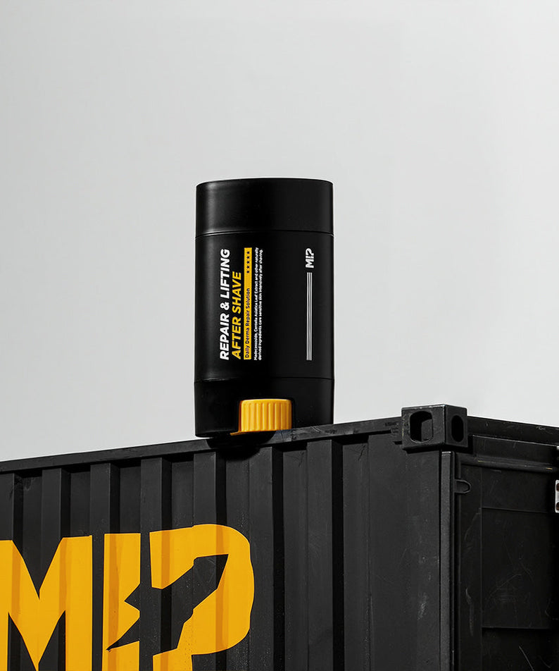 MIP Repair & Lifting Trouble Soothing Aftershave 65g by Gentleman Korea – Korean men’s aftershave for repair and lifting, sleek black travel stick