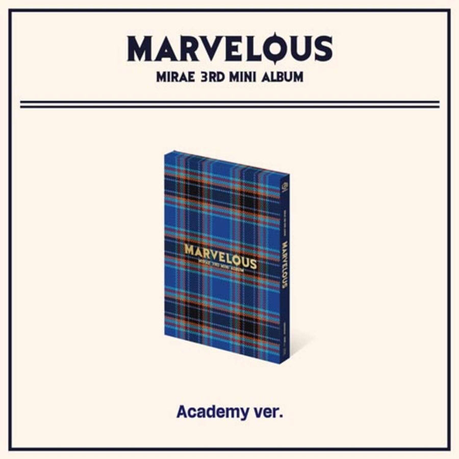 Mirae - 3rd Mini Album [Marvelous] (Academy Ver.) - Kpop Album