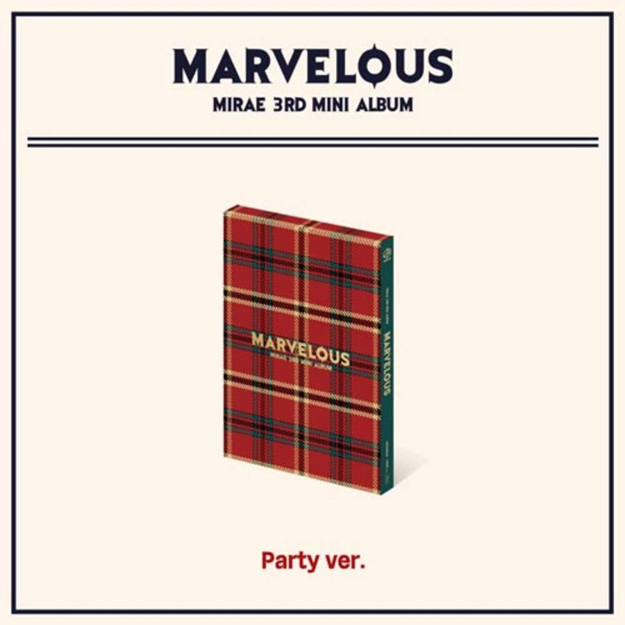 Mirae - 3rd Mini Album [Marvelous] (Party Ver.) - Kpop Album