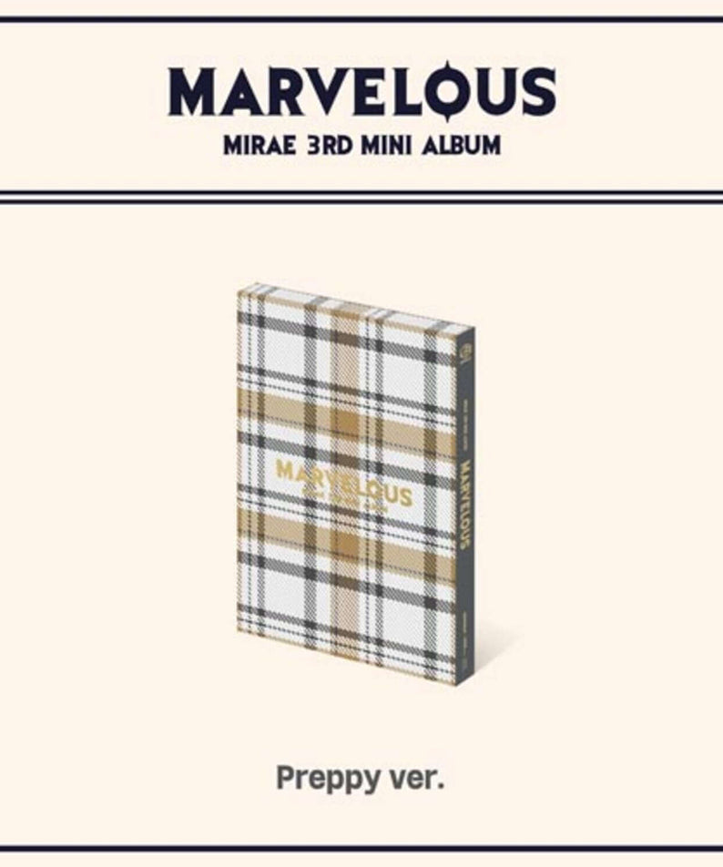 MIRAE - 3rd Mini Album [Marvelous] (Preppy ver.) - Kpop Albu | Kool Seoul - Buy Kpop Albums Online
