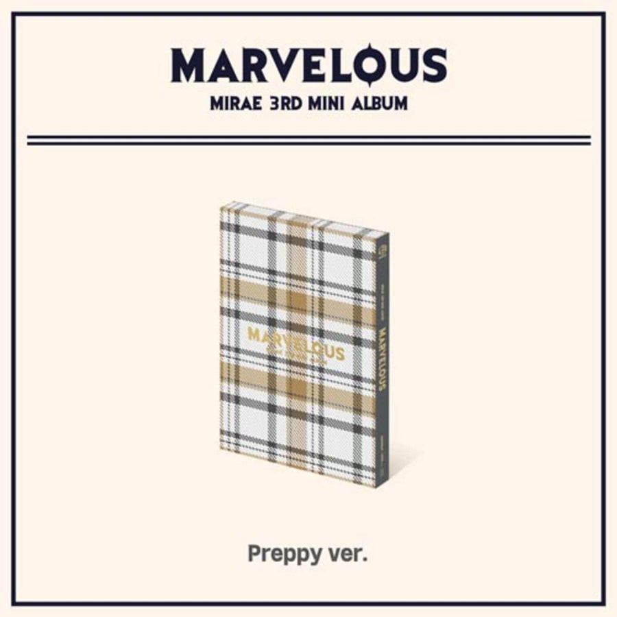 Mirae - 3rd Mini Album [Marvelous] (Preppy Ver.) - Kpop Album