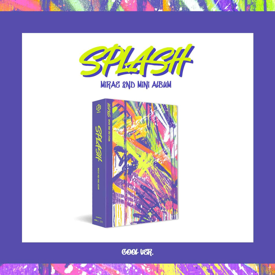 Mirae - [Splash R11; Mirae 2nd Mini Album (Cool Ver.)] - Kpop Album