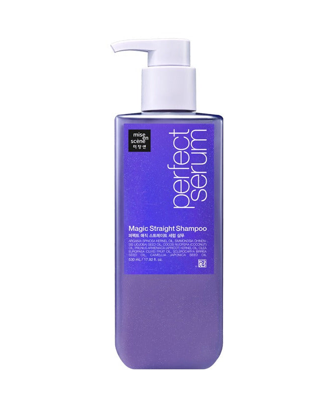 MISE EN SCENE Perfect Magic Straight Serum Shampoo 530ML bottle front view