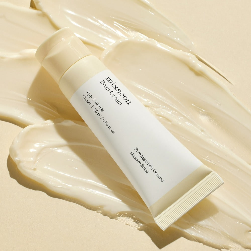 MIXSOON Bean Cream 25ml tube on creamy background
