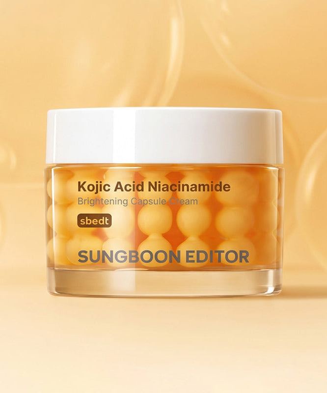 Sungboon Editor Kojic Acid Niacinamide Brightening Capsule Cream 50g