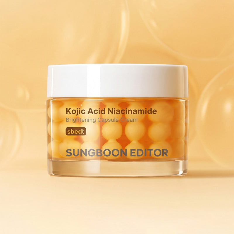 Sungboon Editor Kojic Acid Niacinamide Brightening Capsule Cream 50g