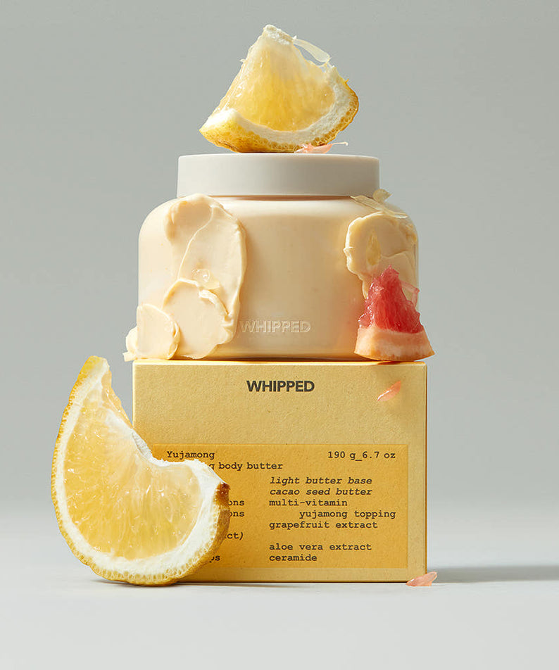 Whipped Yuja Grapefruit Vegan Topping Body Butter Light 190g