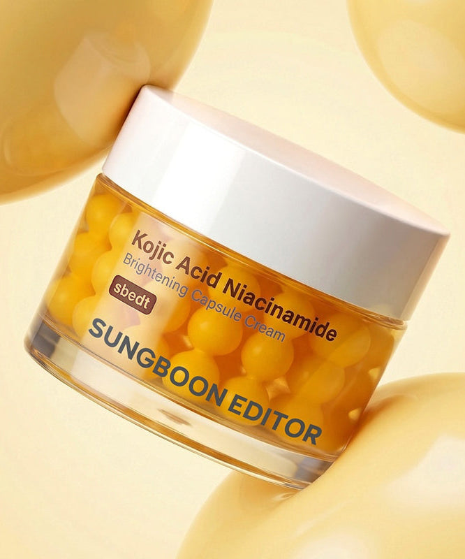 Sungboon Editor Kojic Acid Niacinamide Brightening Capsule Cream 50g