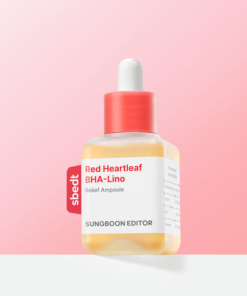 Sungbooneditor Red Houttuynia Cordata Bha Reno Trouble Soothing Ampoule 40ml