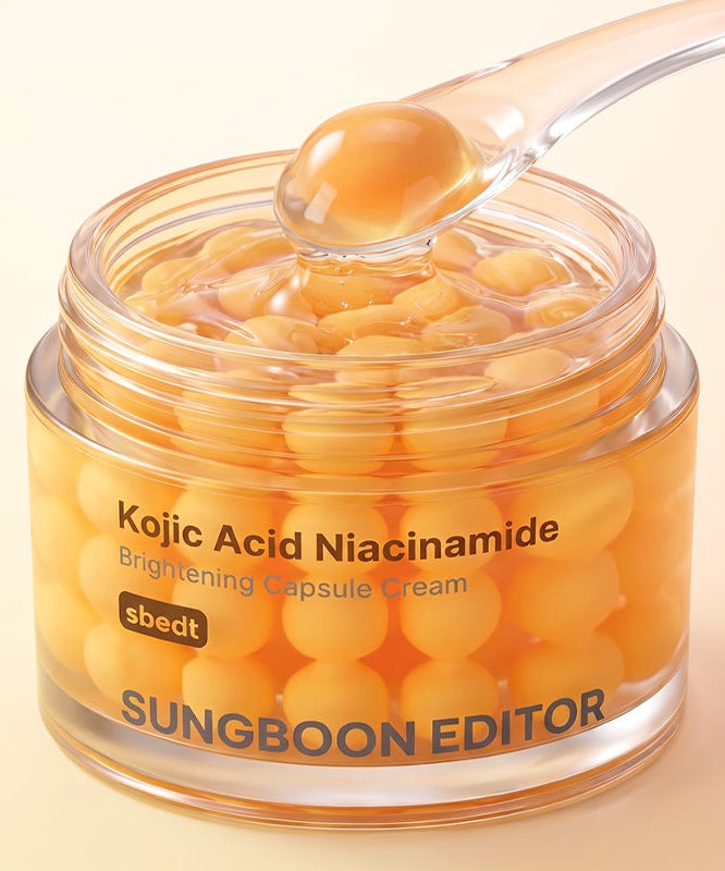 Sungboon Editor Kojic Acid Niacinamide Brightening Capsule Cream 50g