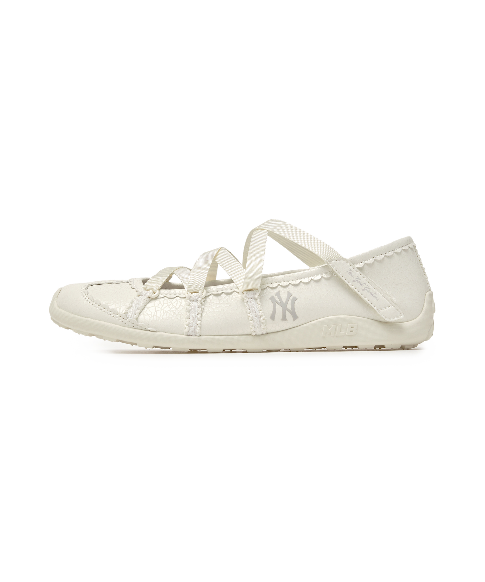 Flare Mary Jane New York Yankees CREAM K-fashion Seoul