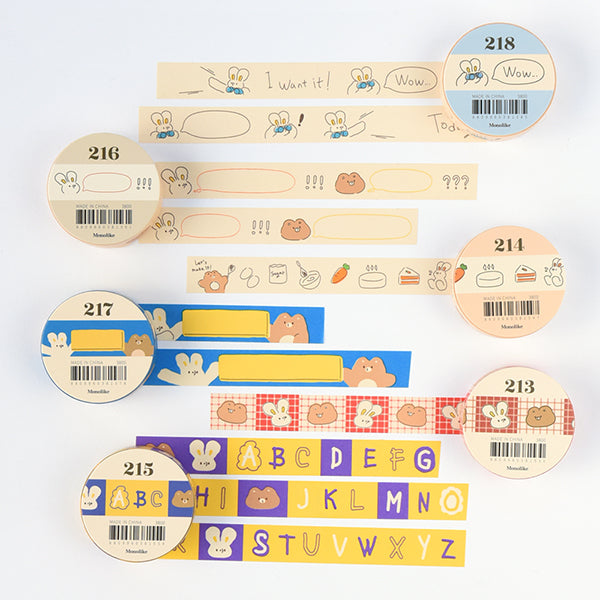 Monolike Unmatched Friends Masking Tape