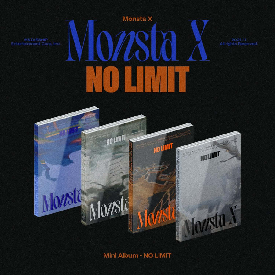 Monsta X - 10th Album [No Limit] (4 Random) - Kpop Album