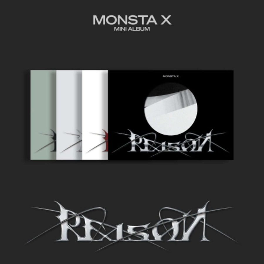 Monsta X - 12th Album [Reason] (Random 1 Of 4) - Kpop Album
