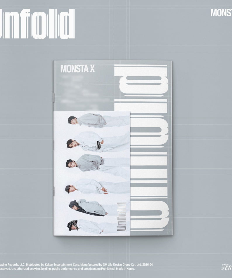 MONSTA X - [Unfold] Standard (Alive Ver. ) - Kpop Album | Kool Seoul - Buy Kpop Albums Online