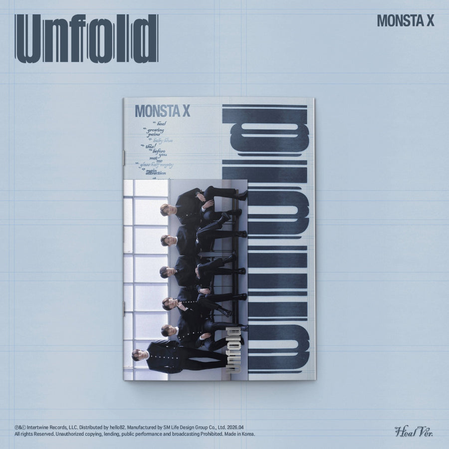 Monsta X - [Unfold] Standard (Heal Ver.) - Kpop Album