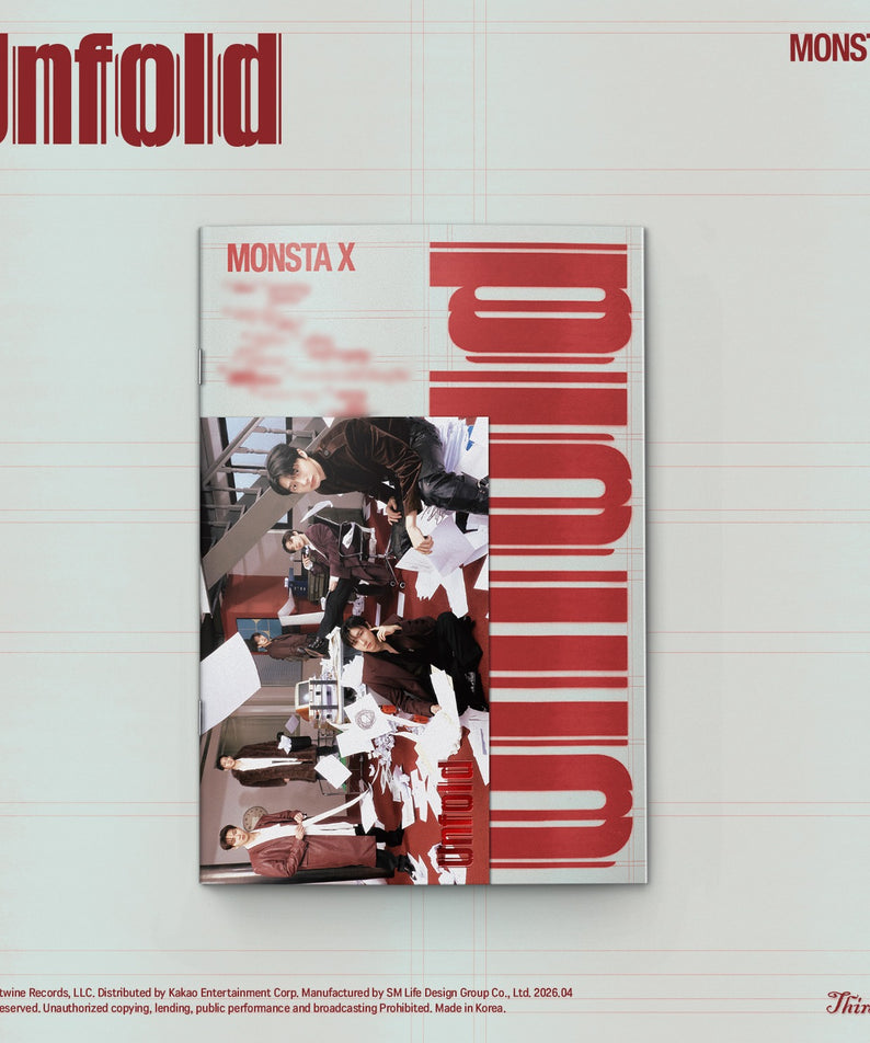 MONSTA X - [Unfold] Standard (Thirst Ver.) - Kpop Album | Kool Seoul - Buy Kpop Albums Online