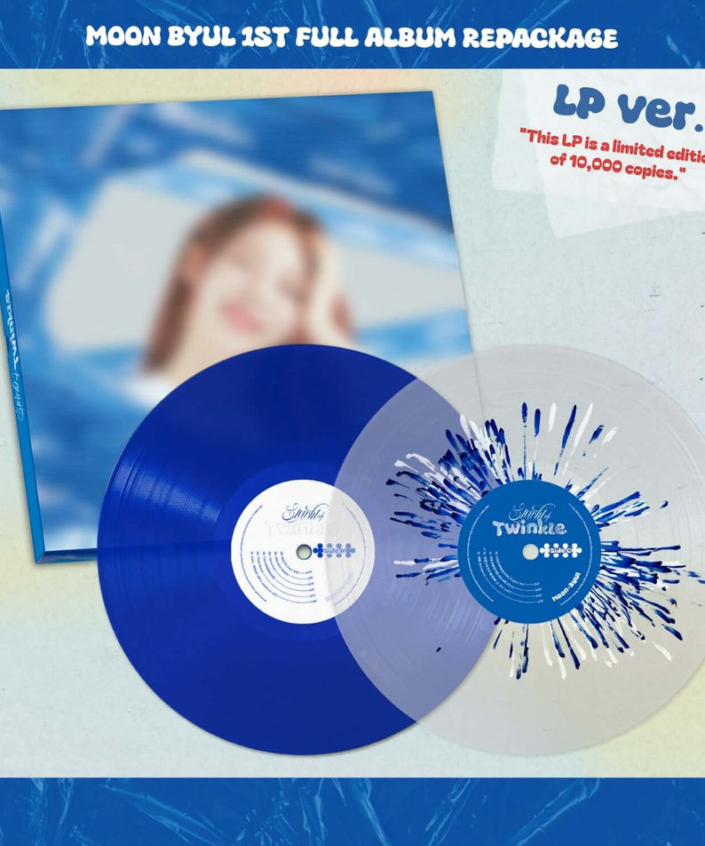 MOONBYUL - 1ST FULL ALBUM REPACKAGE [Starlit of Twinkle] (LP | Kool Seoul - Buy Kpop Albums Online